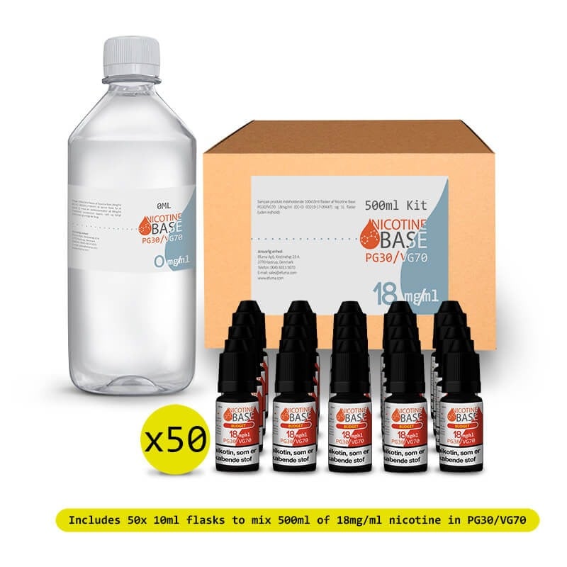 NICOTINE BASE KIT 500ml